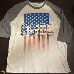 AC/DC raglan tee